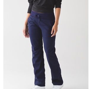 lululemon studio pant III (unlined) in Black