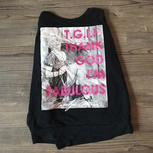 Black Marilyn Monroe sweatshirt - TGIF!
