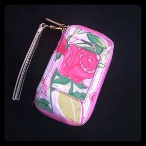 Delta Zeta Lilly Pulitzer Carded ID Wristlet