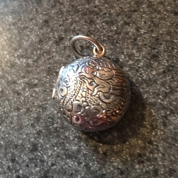 Retired Silpada sterling silver locket.