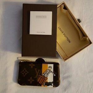 LOUIS VUITTON GROOM Cles Key Coin Purse