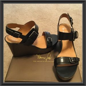 NIB Franco Sarto Genuine Leather Sandals