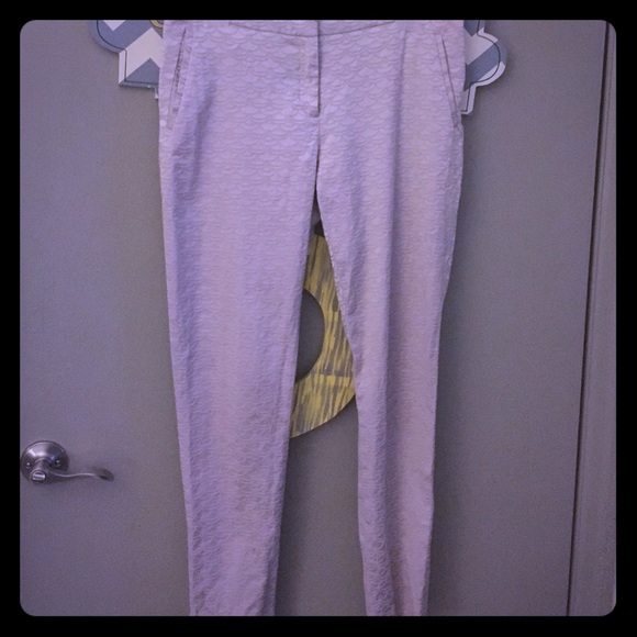H&M Size 10 White Skinny Pants