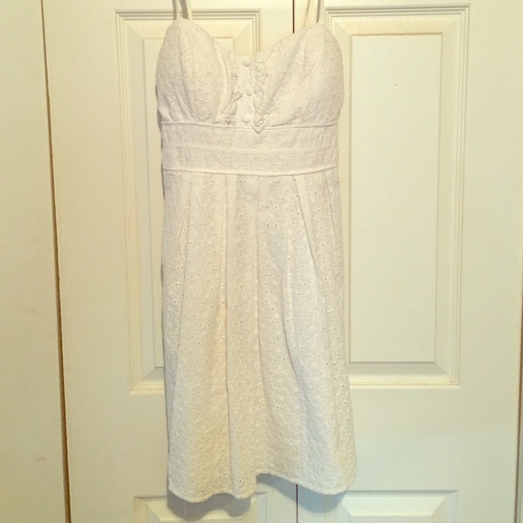 White Lace Summer Dress