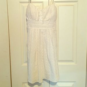White Lace Summer Dress