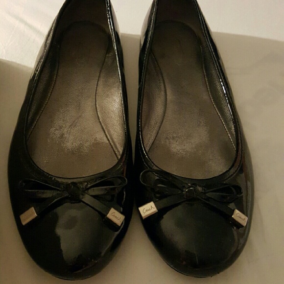 Patent Coach Flats *Price Firm*