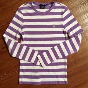 Ralph Lauren Striped Long Sleeve Tee
