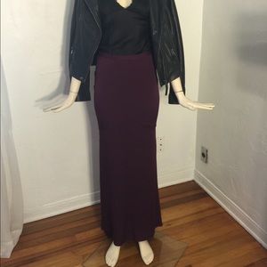 Haute Hippie purple mermaid skirt.