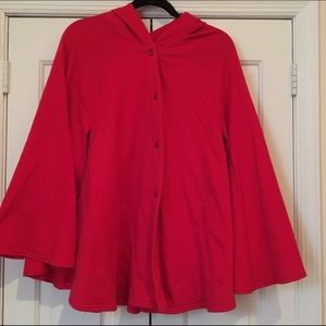 American Apparel Hooded Fleece Cape