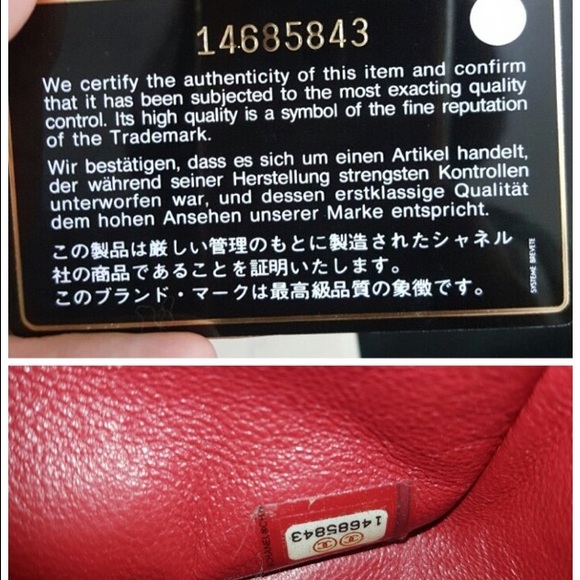 SOLD❌❌Chanel medium double flap Caviar Red SHW - Picture 4 of 4