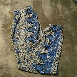 Paisley joggers