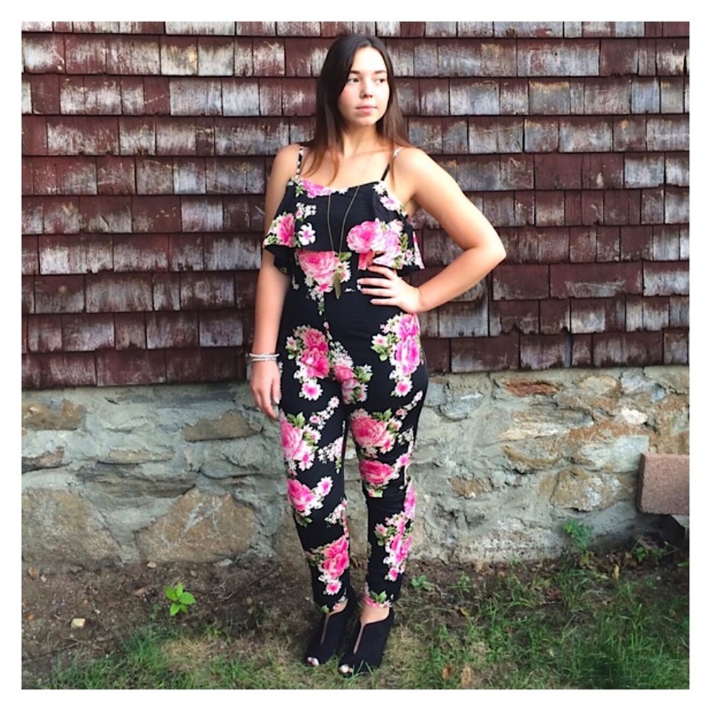 Floral Patterned Jumper