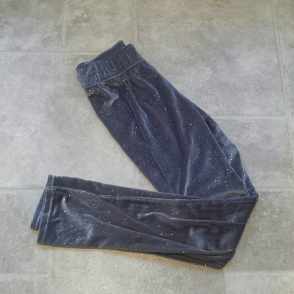 Justice // Grey Glitter Sweat Pants - 16