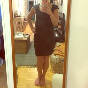 Square neck class LBD