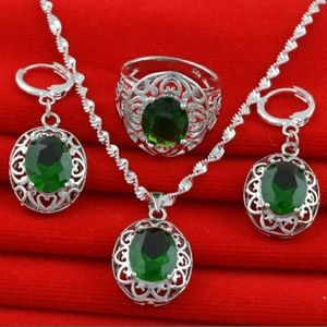 sterling silver 925 stamped jewelry set