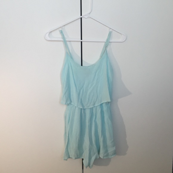 Blue romper
