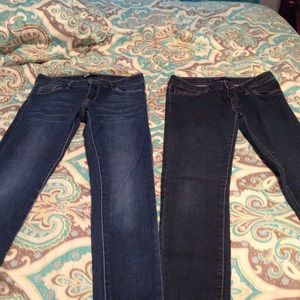 Pair of GIRLS Levis jeggings, EUC