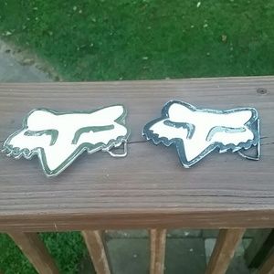 2 Fox Belt Buckles