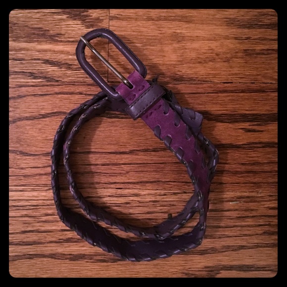 Yves Saint Laurent VINTAGE Suede Belt
