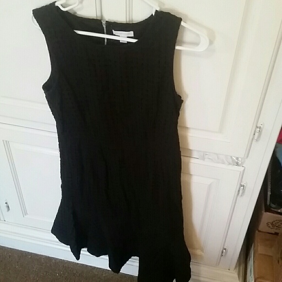 Cotton Little Black Dress