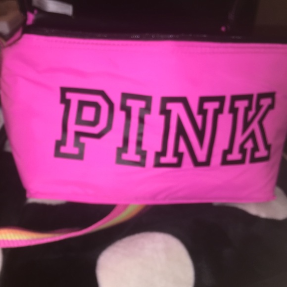 Vs pink lunch bag