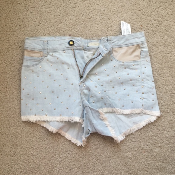 Denim shorts by pull&bear