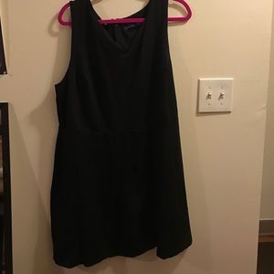 Simple black dress
