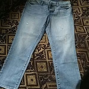 Loft 29/8. Boy friend blue jeans like new