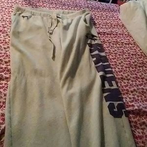 Victoria's secret Ravens sweatpants size Large