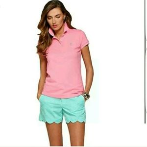 Lilly pulitzer pink Polo style shirt