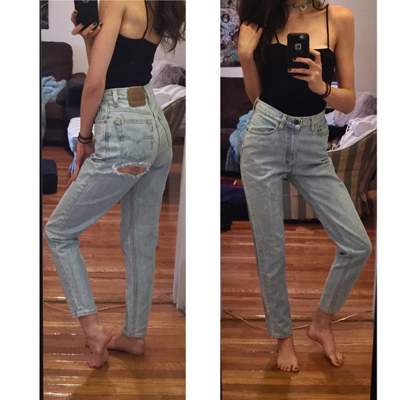 🚫SOLD🚫🎃Vintage 512 Light Wash Levi's Size 25🎃 - Picture 2 of 3