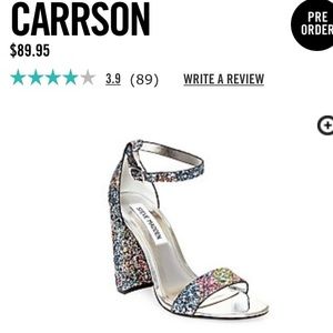 NWOT STEVE MADDEN SPARKLE HEELS✨