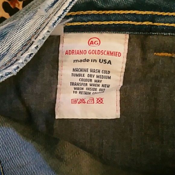 Adriano Goldschmied Distressed Straight Leg Jeans - Picture 4 of 4