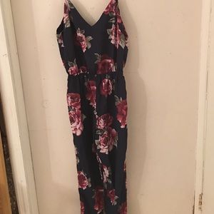 Floral jumpsuit