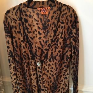 Tory Burch cashmere cardigan sweater