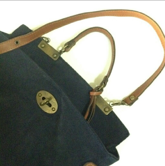 Vintage Spanish Leather Suede Bag Purse