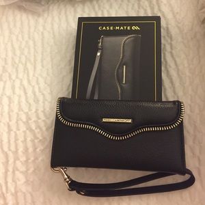 Rebecca Minkoff Genuine Leather Wristlet
