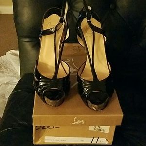 Christian Louboutin Activa Patent Sandal