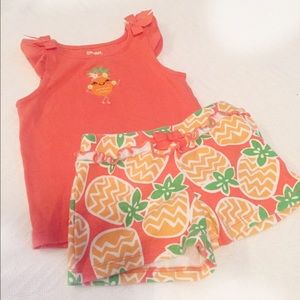Gymboree short set