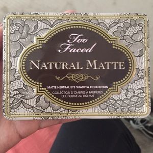 Too faced natural matte eyeshadow palette