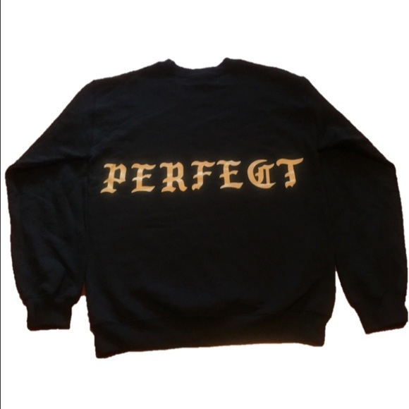 Kanye Pablo Miami Pop Up Perfect Black Crew Neck Sweatshirt Sweater S Small