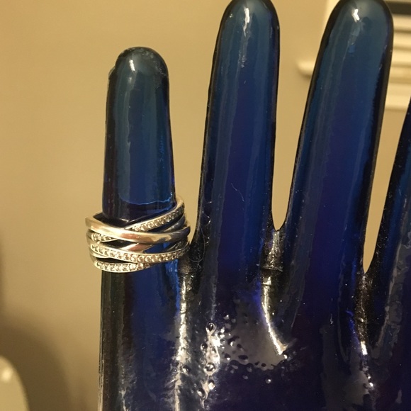 Pandora sterling cz ring
