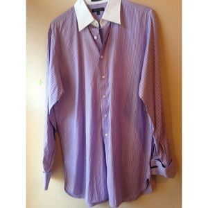 Long sleeve purple/lavender button down.