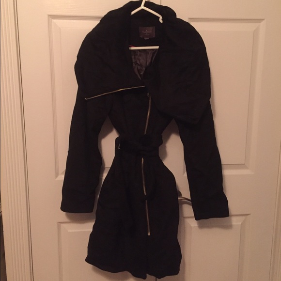 Black Very warm Elegant Coat