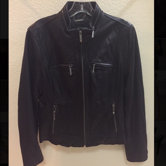 Leather jacket
