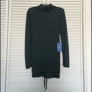 Long Sleeves Turtleneck Tunic