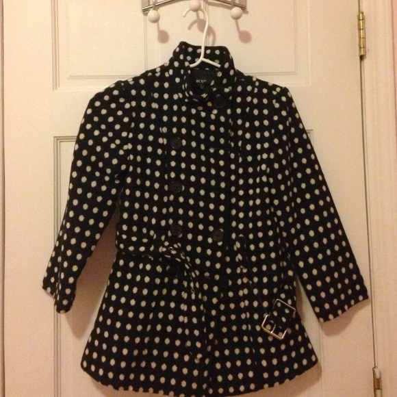 Black and white girls peacoat