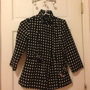 Black and white girls peacoat