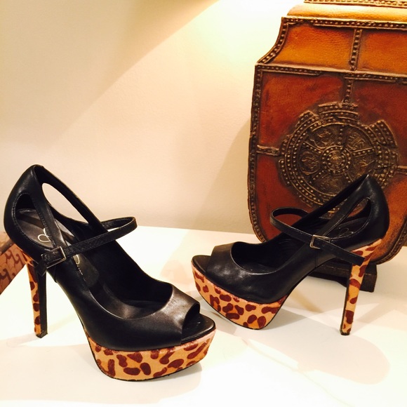 Jessica Simpson Cheetah Heels