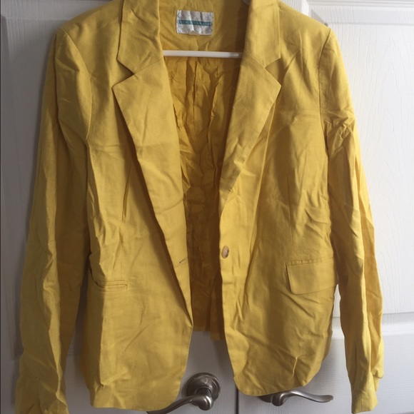Yellow Blazer
